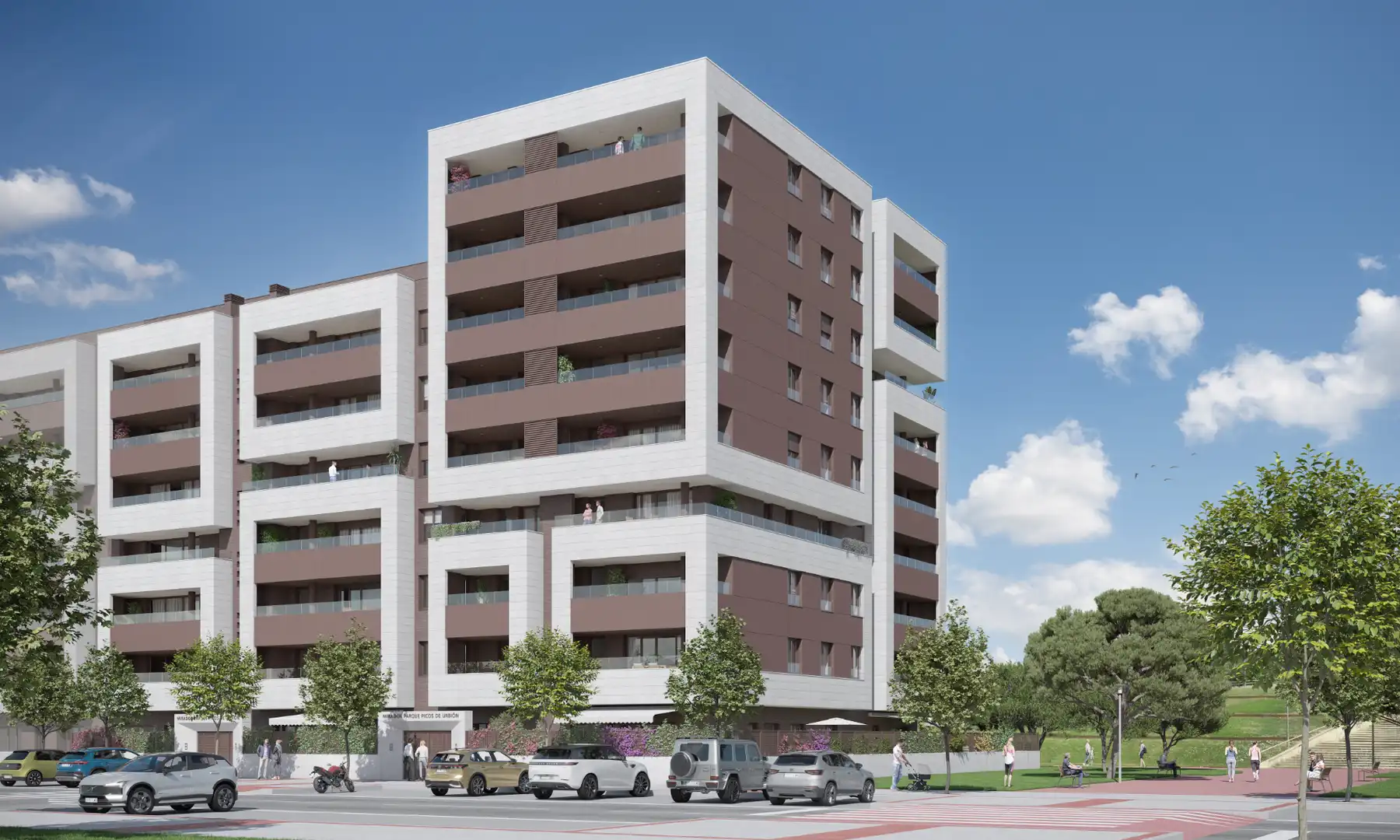 Vista exterior de Pis en venda en  Logroño amb Calefacció, Terrassa i Traster