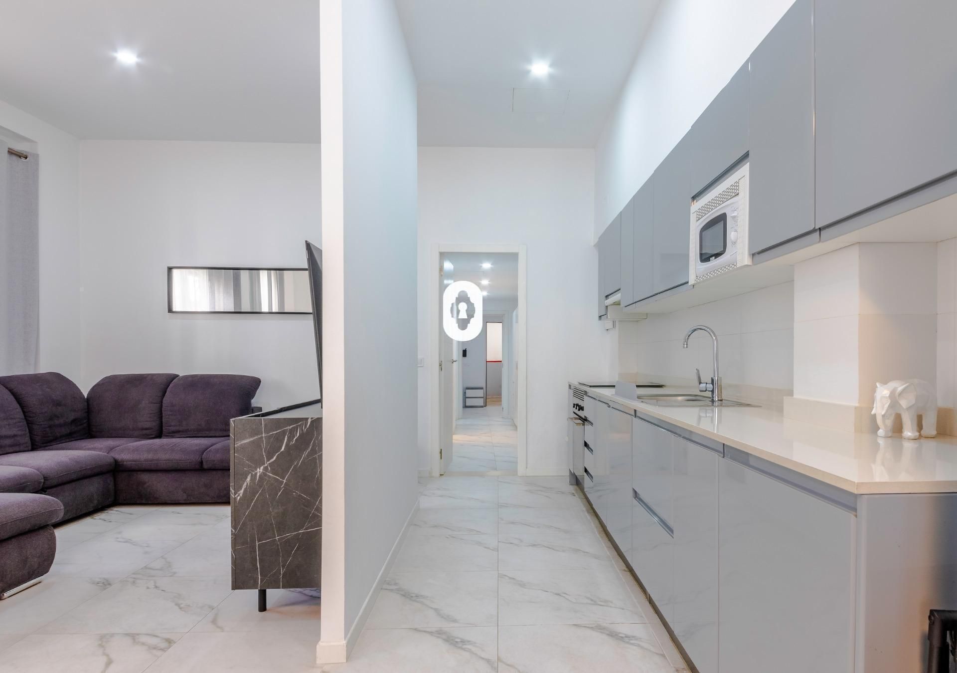 Küche von Erdgeschoss zum Verkauf in Inca mit Möbliert