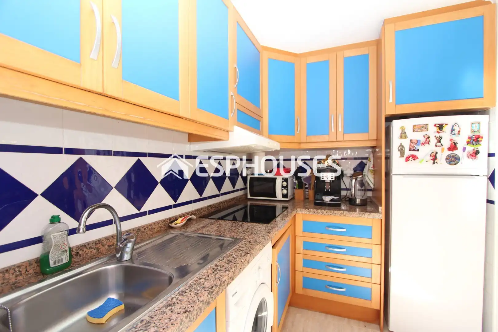 Cocina de Apartamento en venta en Guardamar del Segura con Aire acondicionado, Terraza y Amueblado