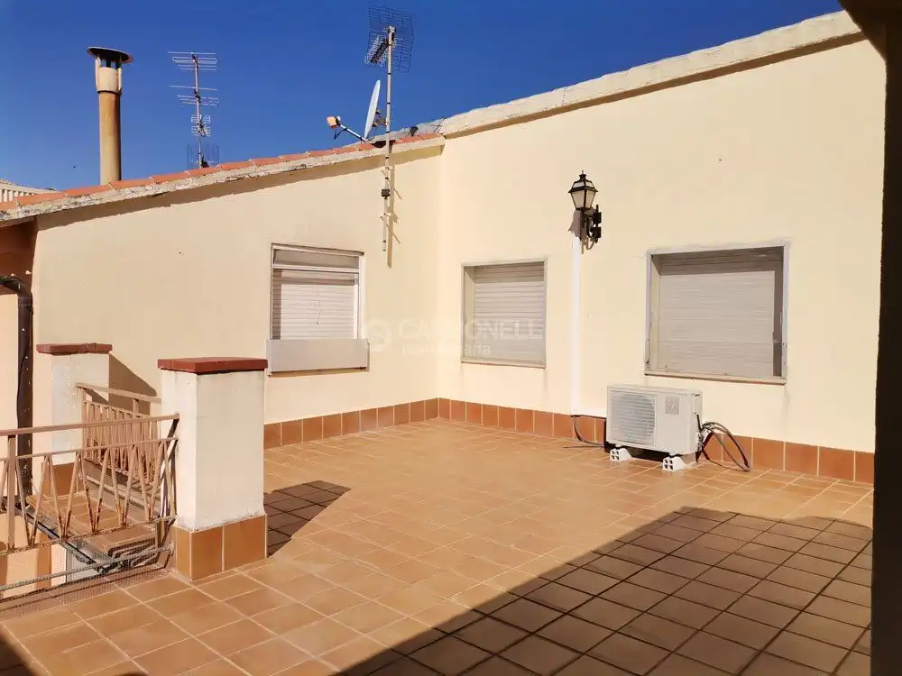 Exterior view of Houses for sale in Alcoy / Alcoi  with Air Conditioner, Heating and Terrace