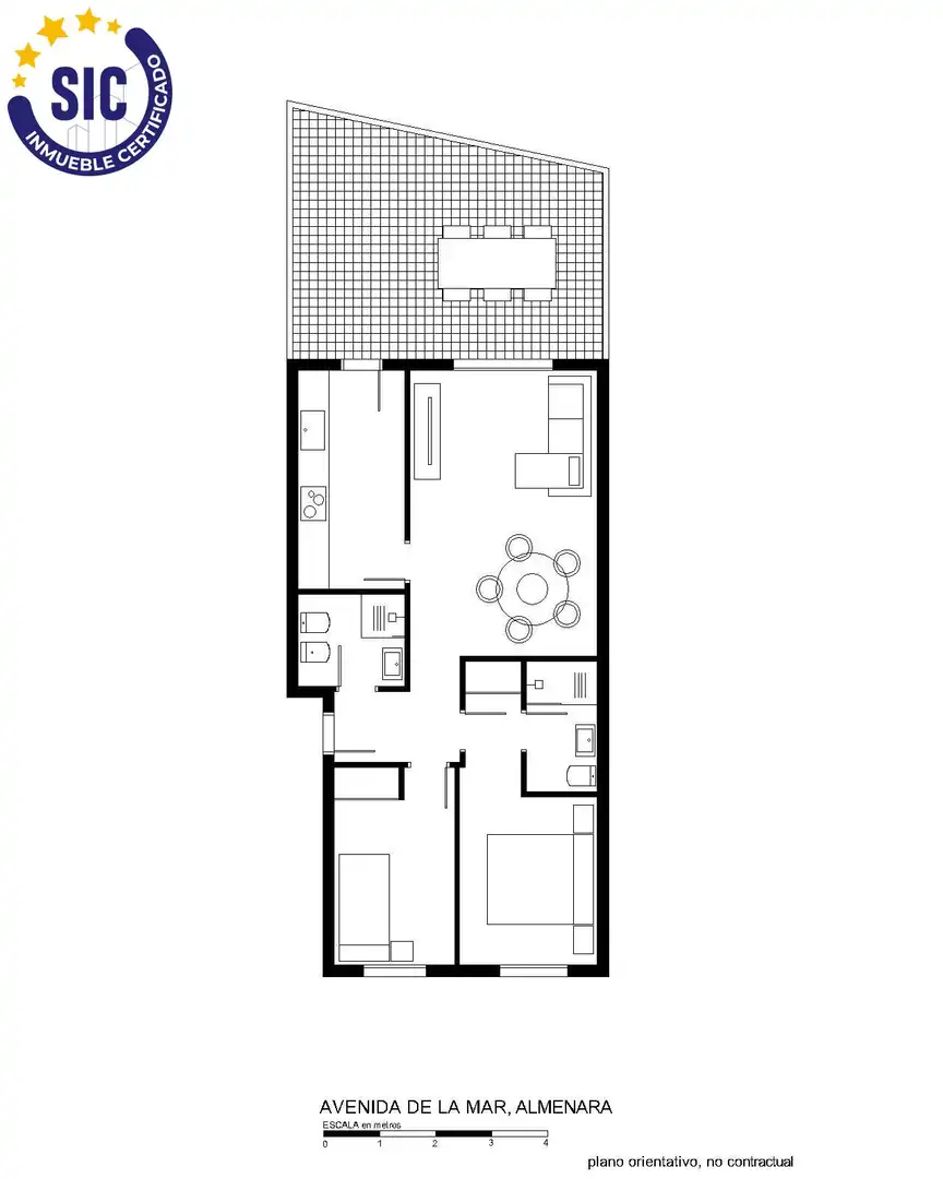 Ático en venta en Almenara con Aire acondicionado, Calefacción y Terraza