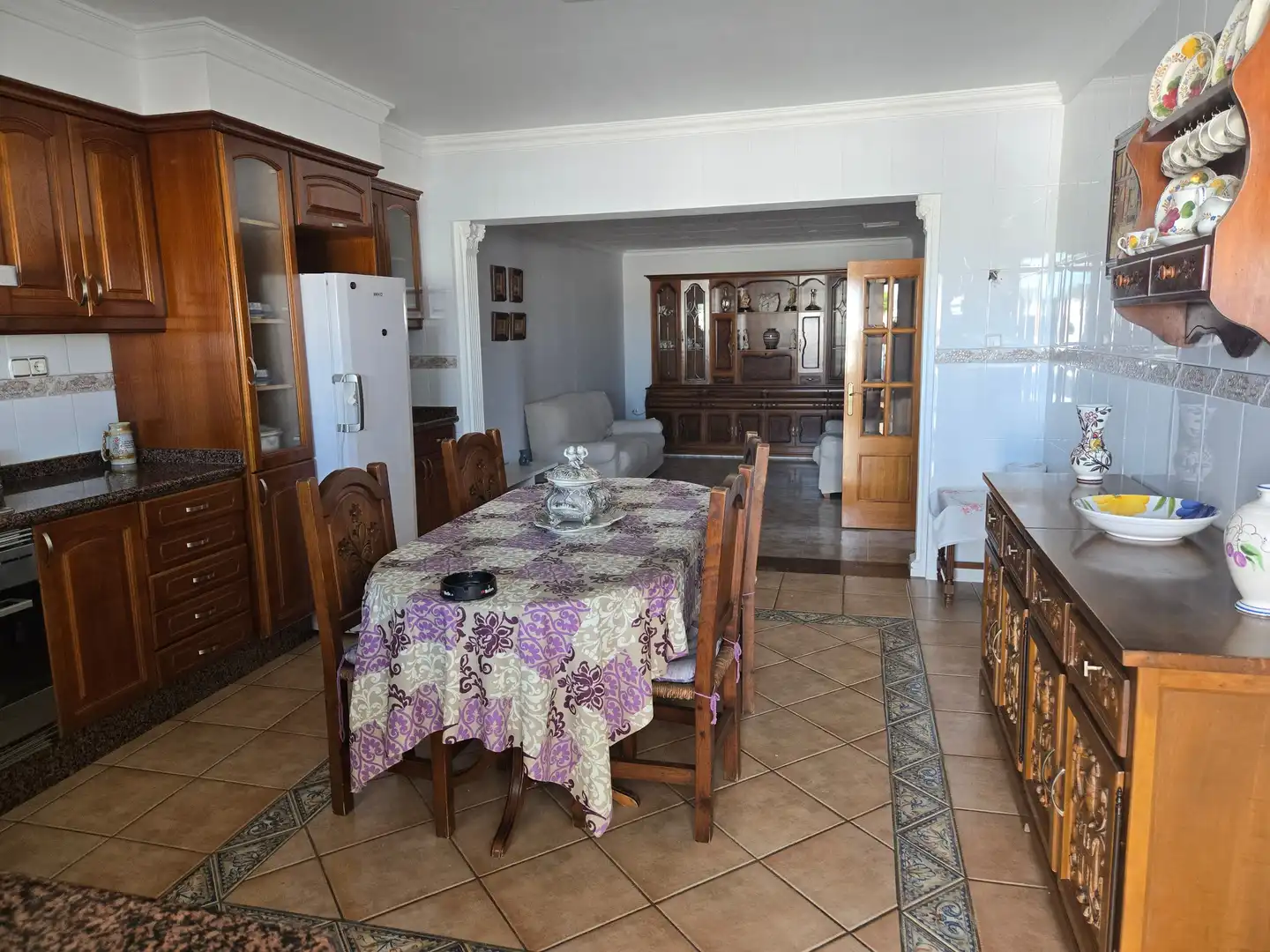 Comedor de Finca rústica en venta en Barxeta con Aire acondicionado, Jardín privado y Terraza
