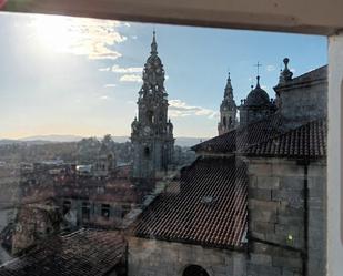 Exterior view of Apartment for sale in Santiago de Compostela   with Parquet flooring, Terrace and Balcony