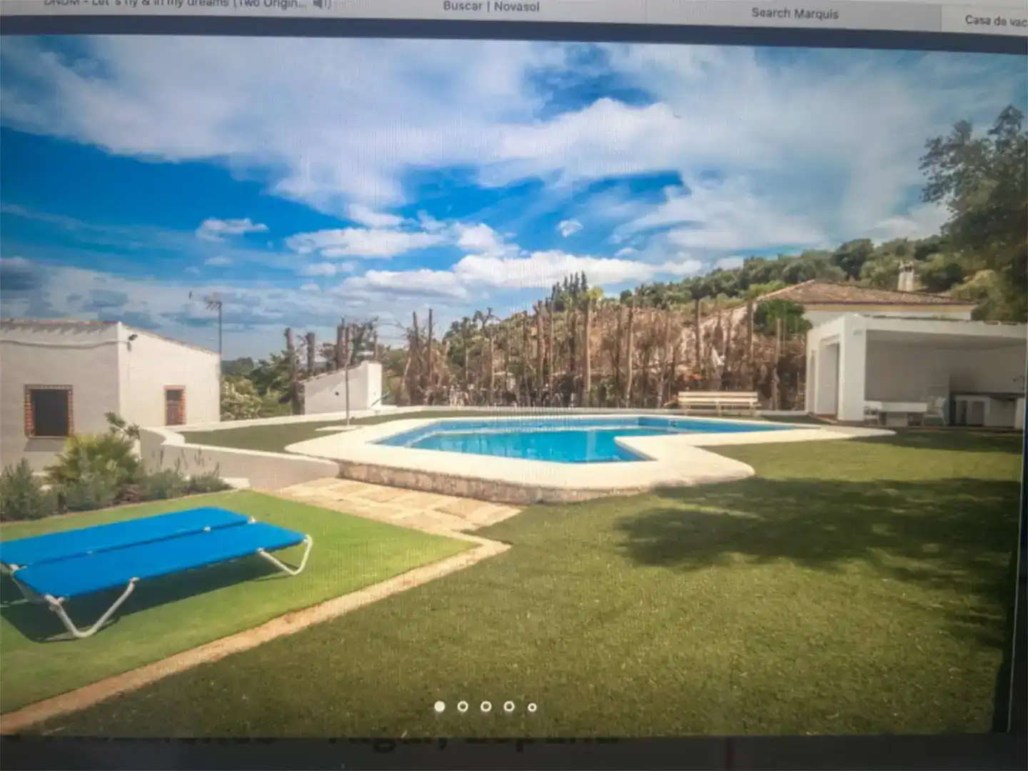 Piscina de Finca rústica de alquiler en Algar, Cádiz