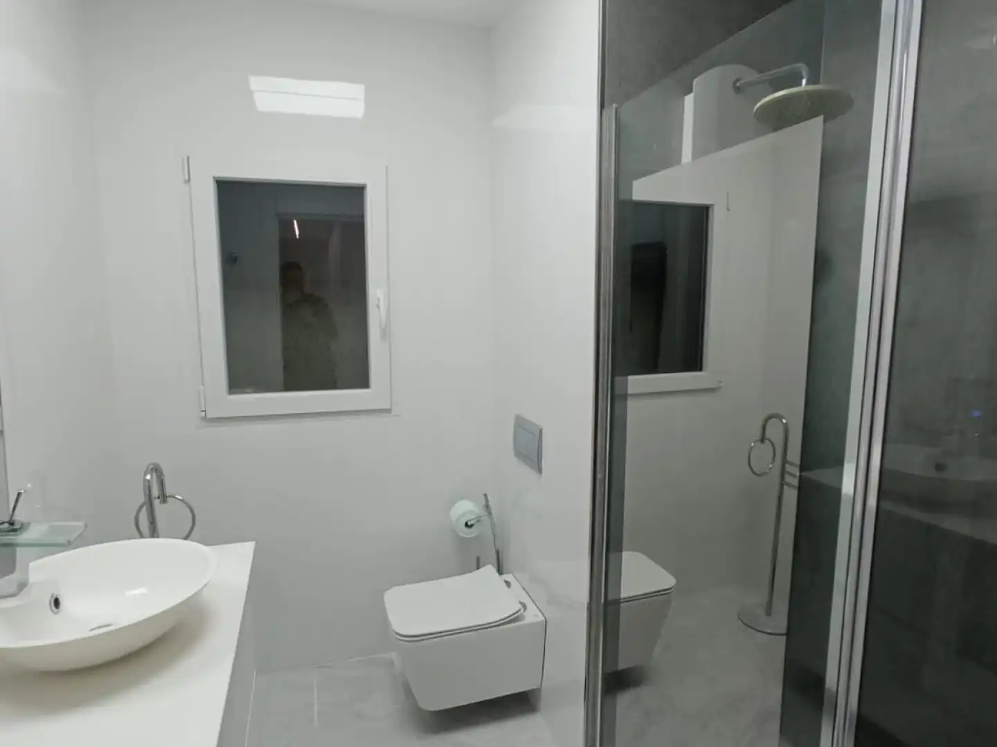 Bathroom of Flat for rent in Murcia  with Air Conditioner, Heating and Furnished