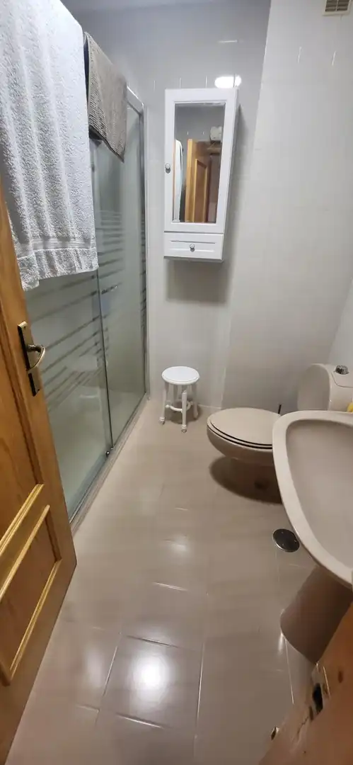 Bathroom of Flat for rent in Albacete  with Heating, Furnished and Balcony