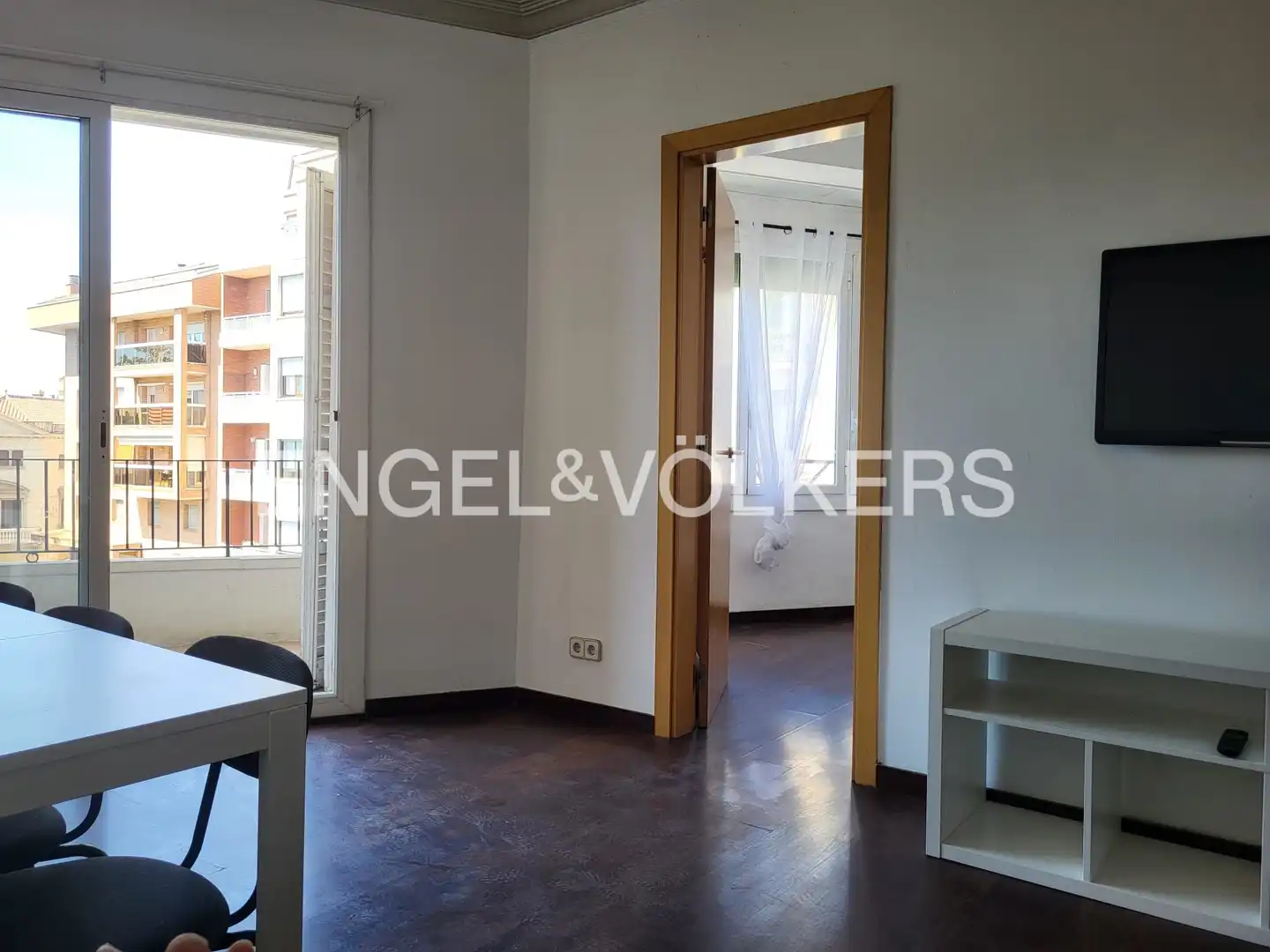 Living room of Flat for sale in Manresa  with Heating, Furnished and Balcony