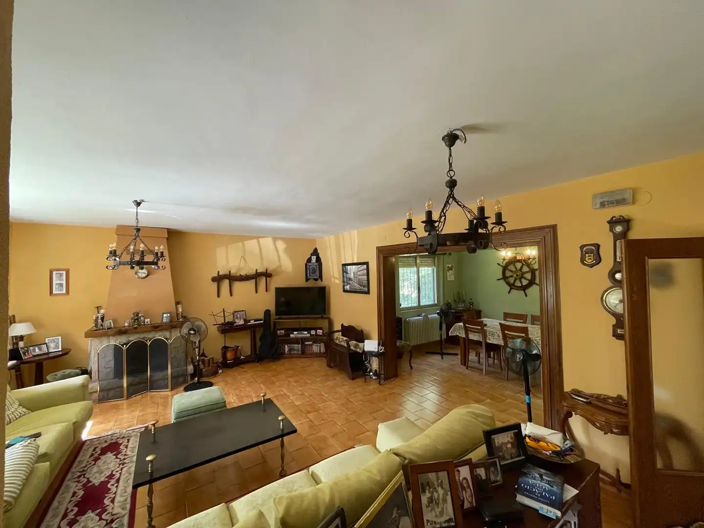 Living room of Houses for sale in Roa  with Heating, Private garden and Terrace