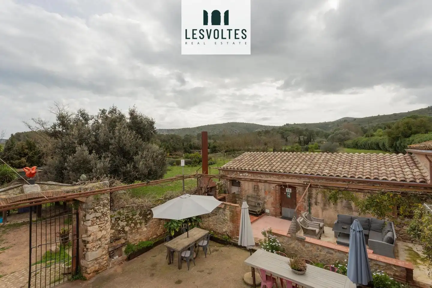 Terraza de Casa o chalet en venta en Bellcaire d'Empordà con Calefacción, Jardín privado y Parquet