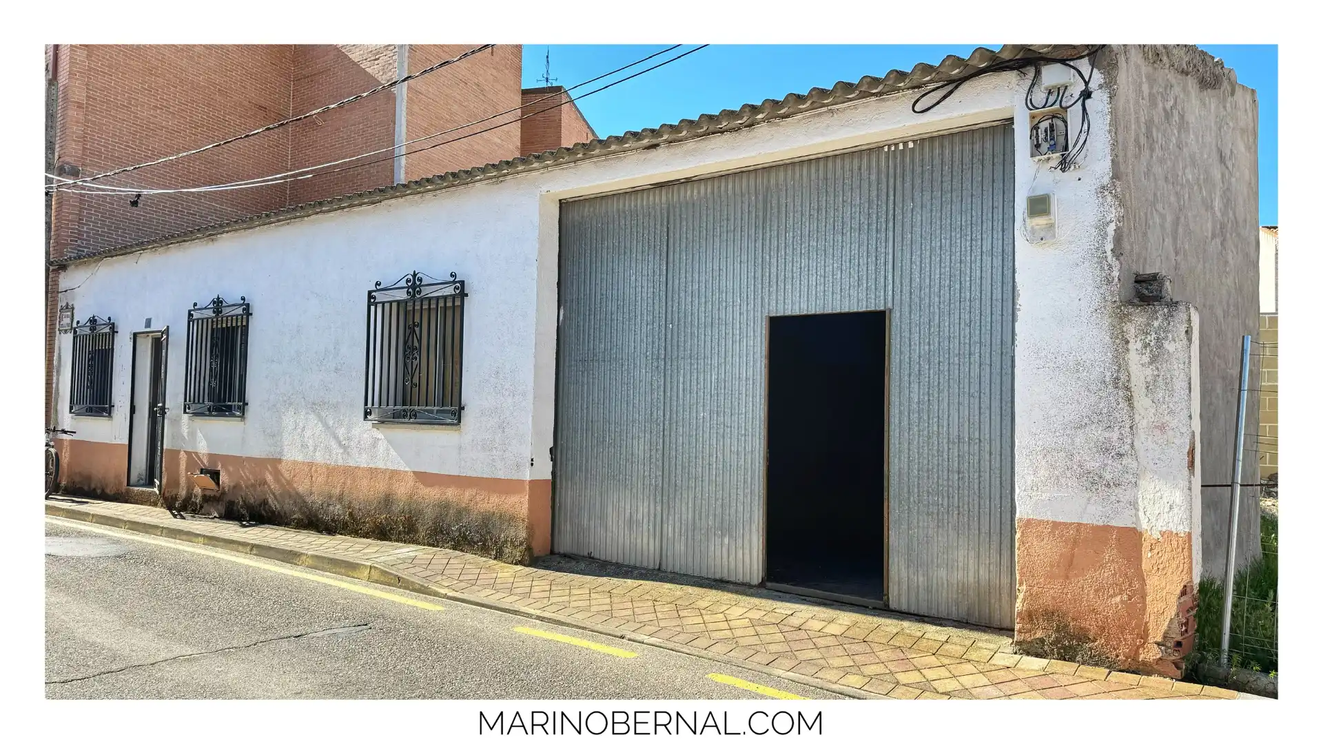 Vista exterior de Casa adosada en venda en Palomeque