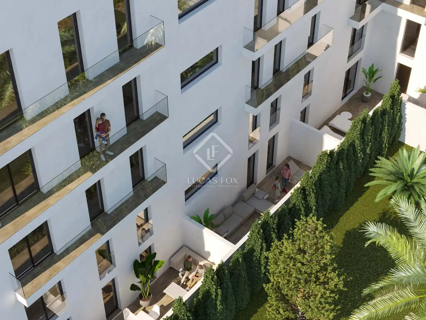 Außenansicht von Wohnung zum Verkauf in Rocafort mit Klimaanlage