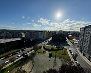 Exterior view of Flat to rent in Lugo Capital  with Heating, Parquet flooring and Storage room