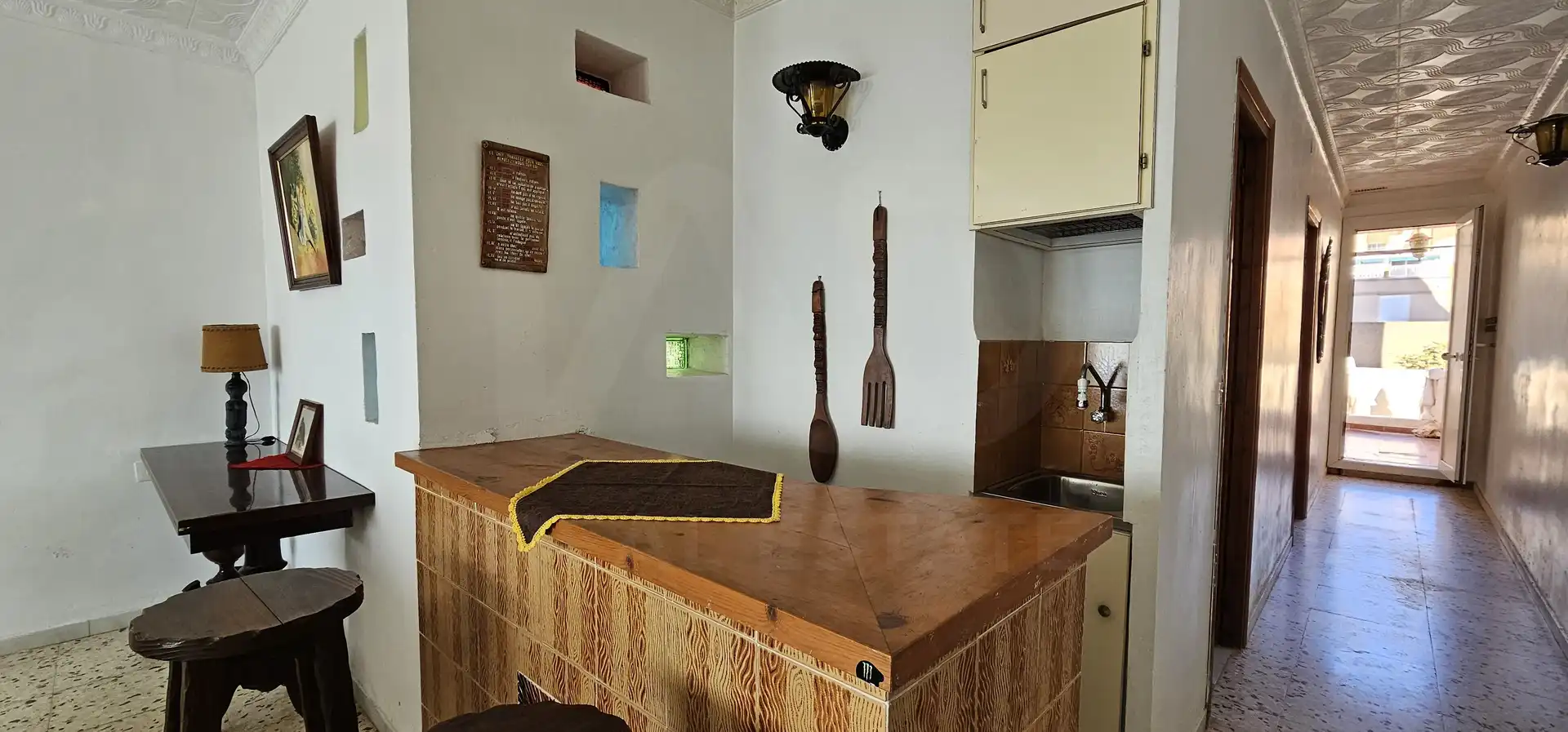 Cocina de Casa o chalet en venta en Roquetas de Mar con Aire acondicionado, Calefacción y Terraza