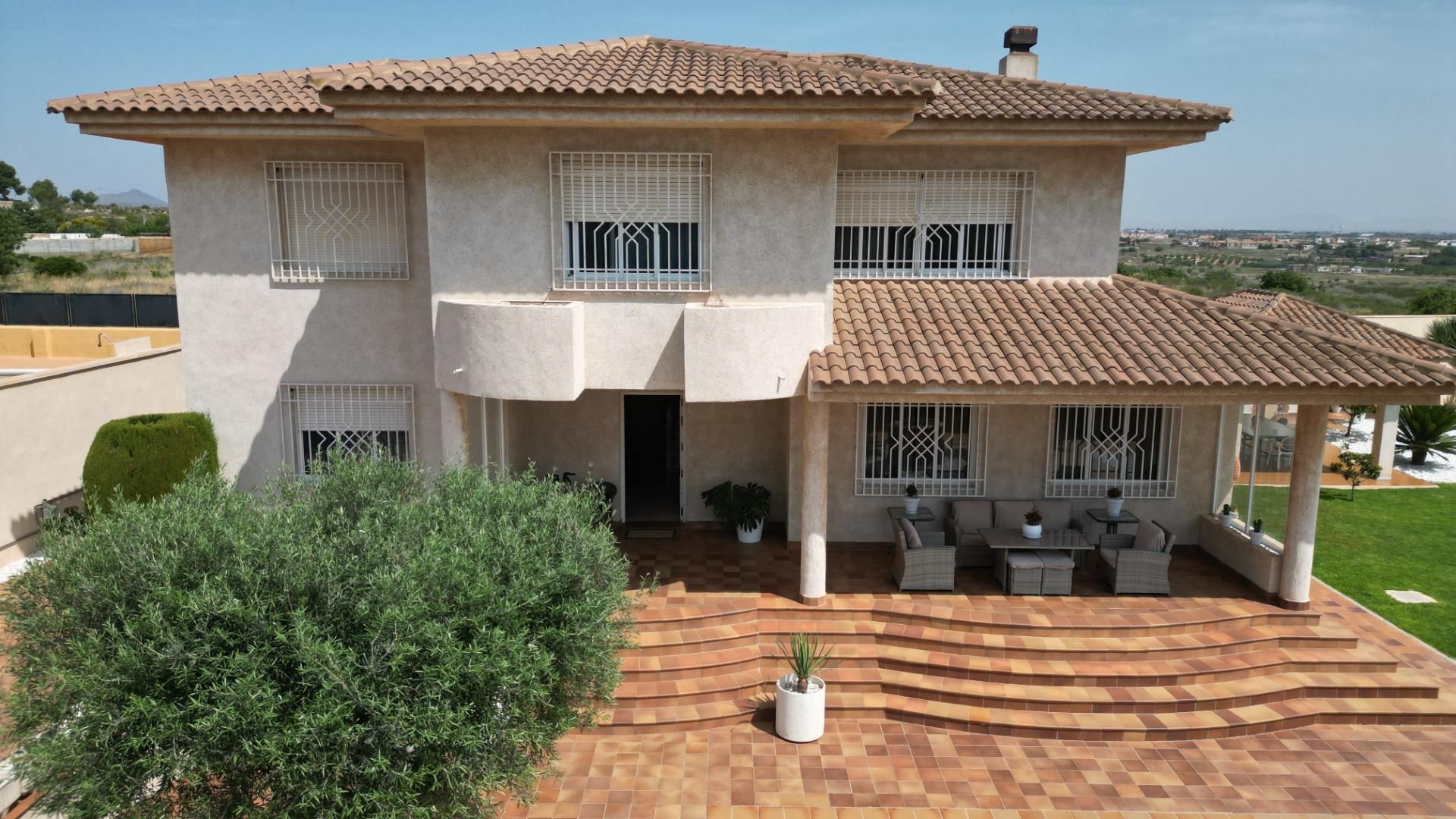 Vista exterior de Casa o xalet en venda en Cartagena amb Aire condicionat, Calefacció i Jardí privat