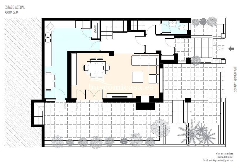 Single-family semi-detached for sale in  Jaén Capital  with Air Conditioner, Heating and Private garden