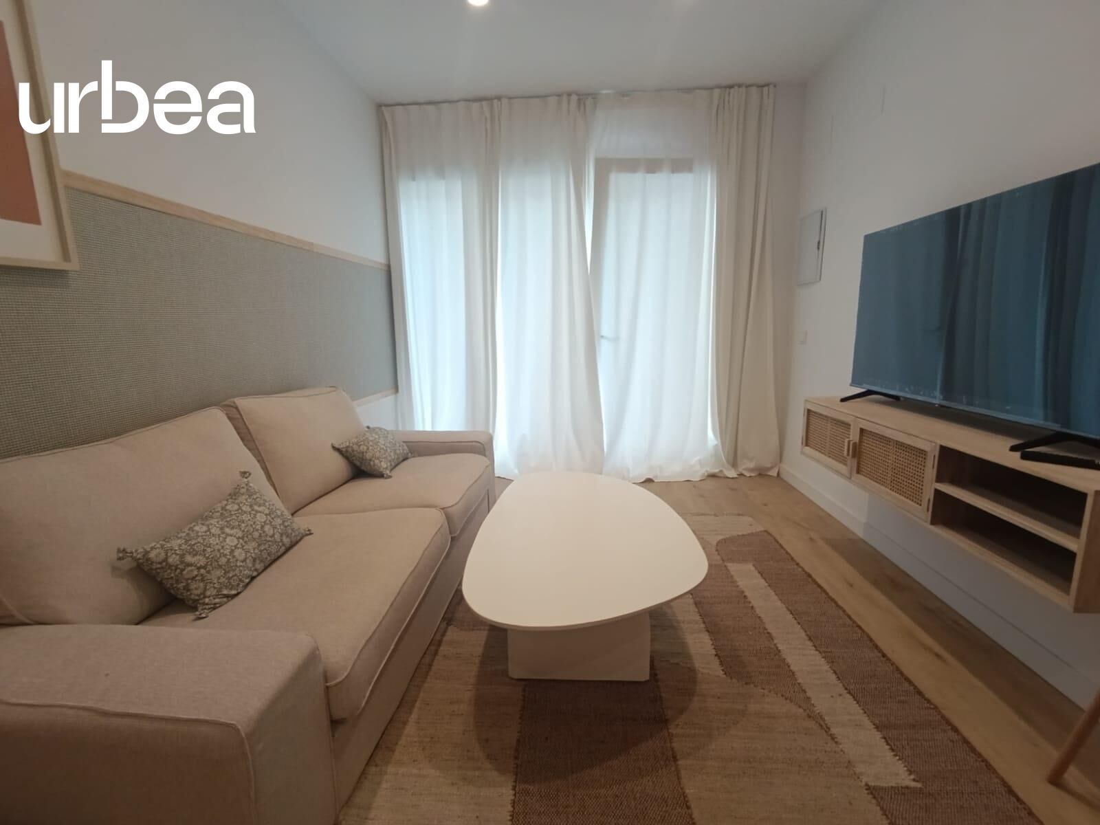 Sala de estar de Apartamento en venta en Málaga Capital