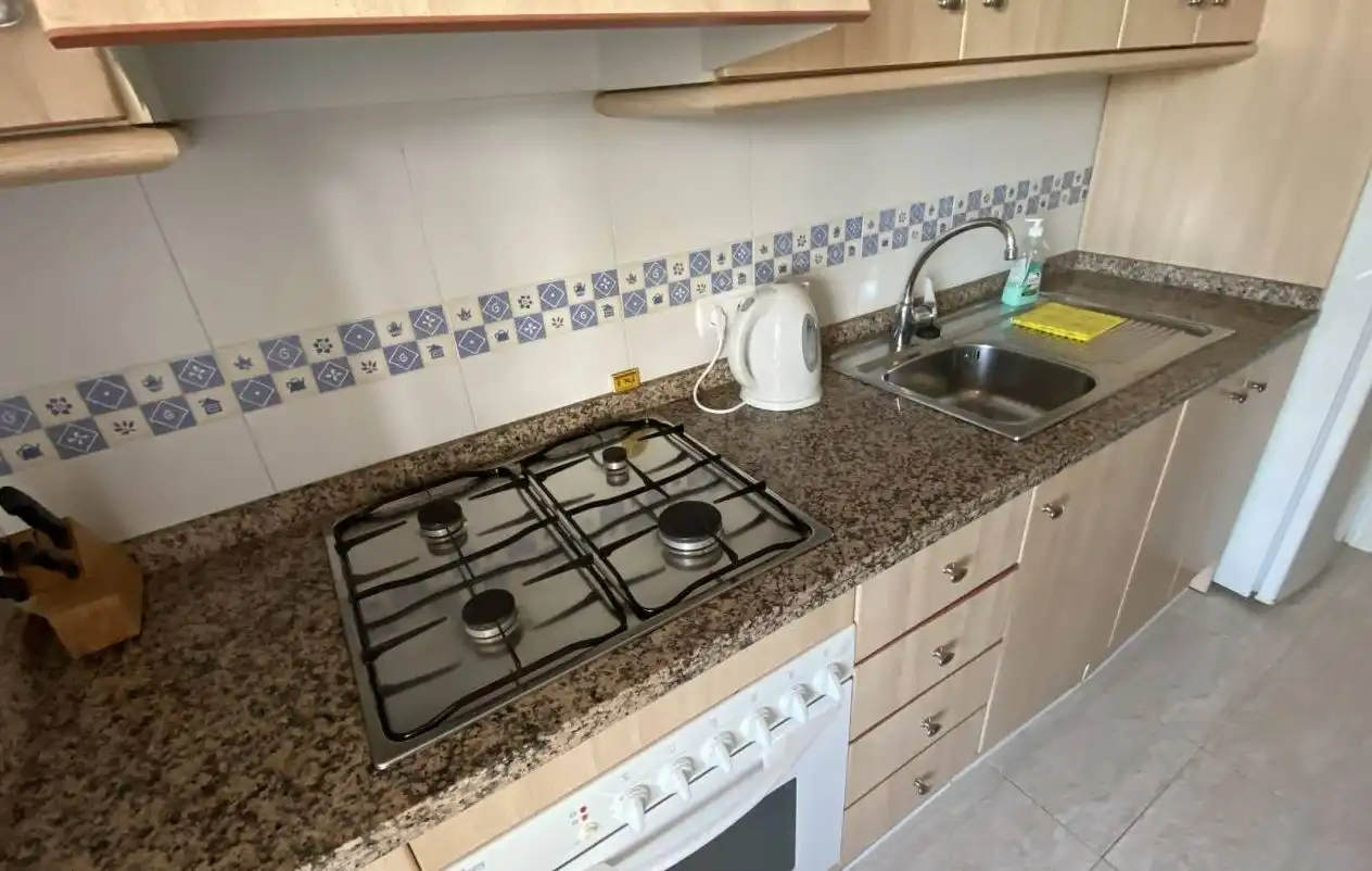 Kitchen of Apartments for sale in Calpe / Calp  with Air Conditioner, Heating and Terrace