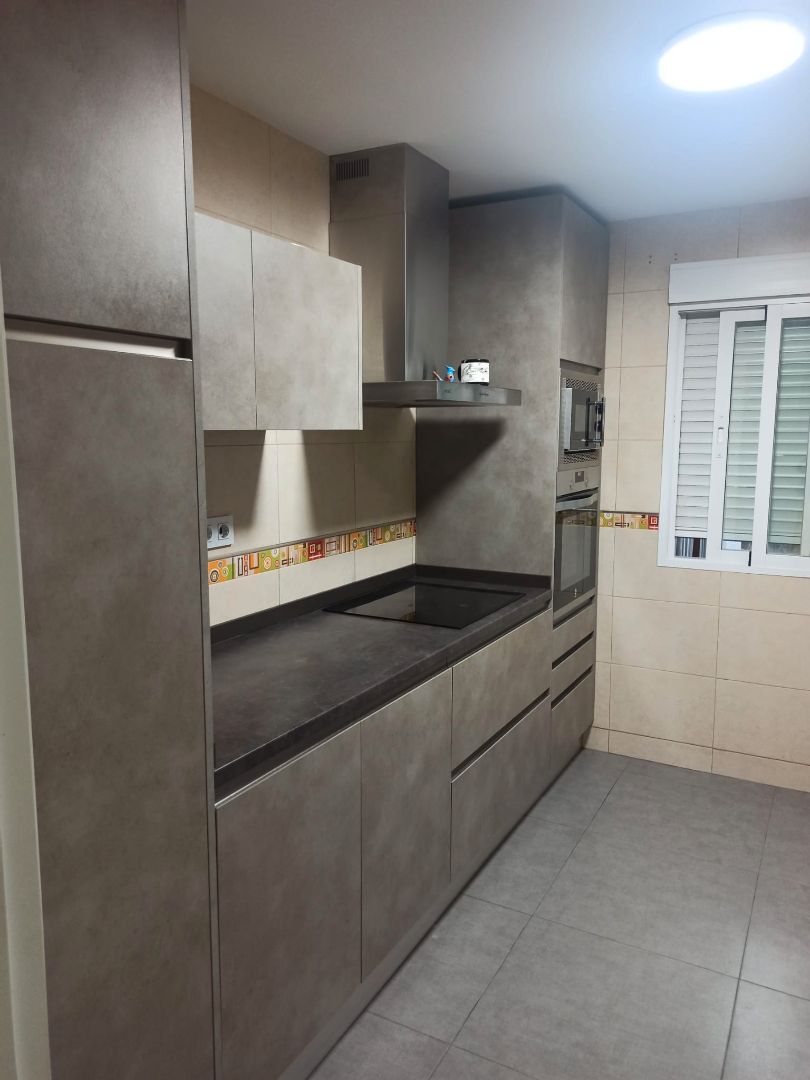 Kitchen of Flat for sale in  Jaén Capital  with Air Conditioner and Balcony