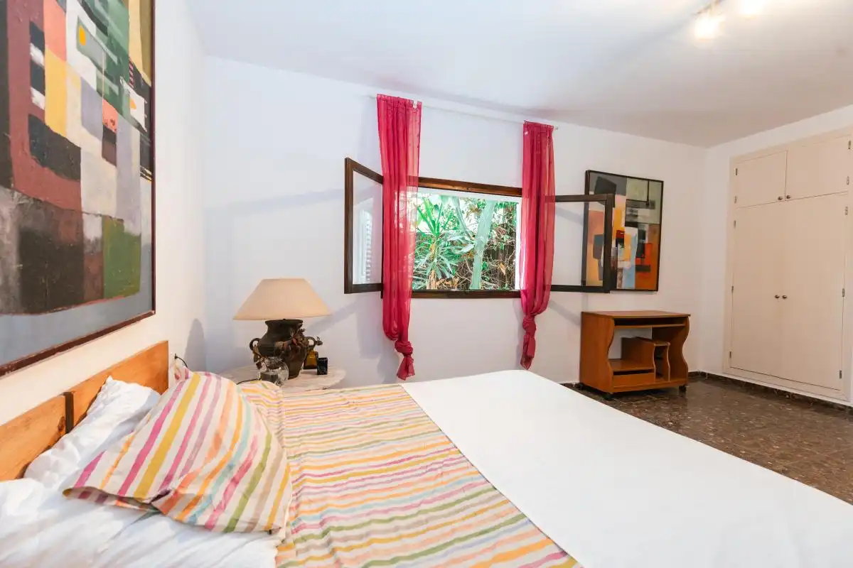 Dormitori de Casa o xalet en venda en Santa Eulària des Riu amb Calefacció, Jardí privat i Terrassa