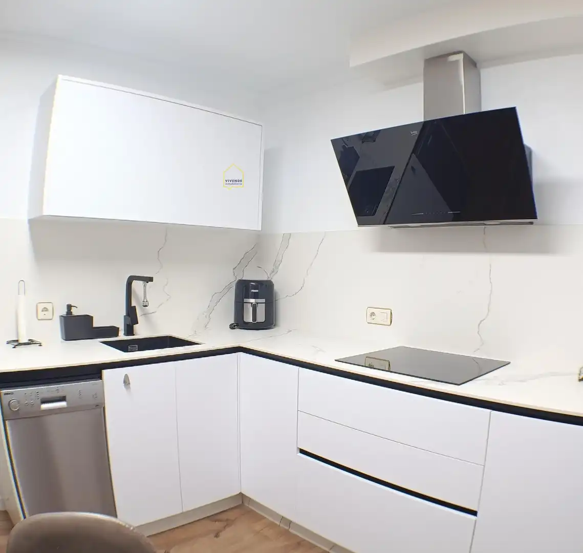 Kitchen of Flat for sale in Lorca  with Air Conditioner, Storage room and Balcony