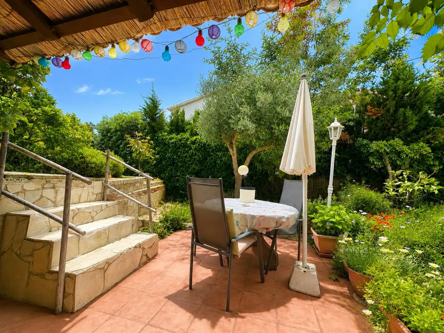 Terraza de Casa o chalet en venta en Arenys de Mar con Aire acondicionado, Calefacción y Jardín privado