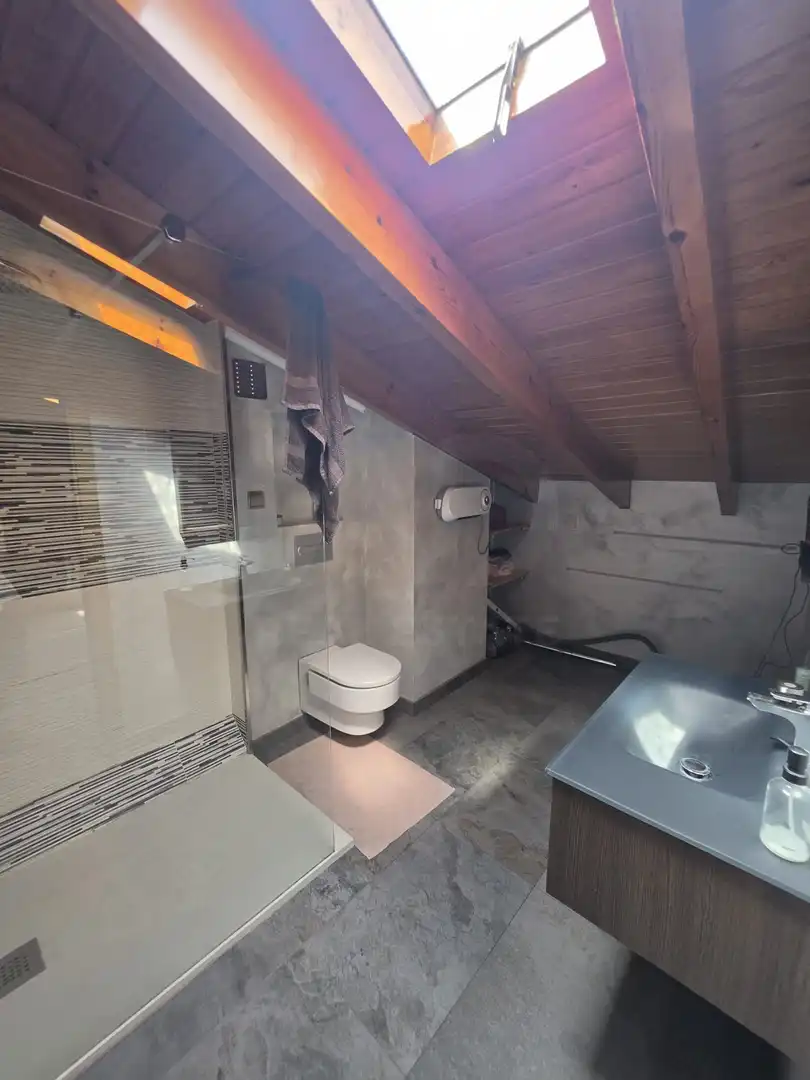 Bathroom of Duplexes for sale in Sant Joan de Vilatorrada  with Air Conditioner and Terrace