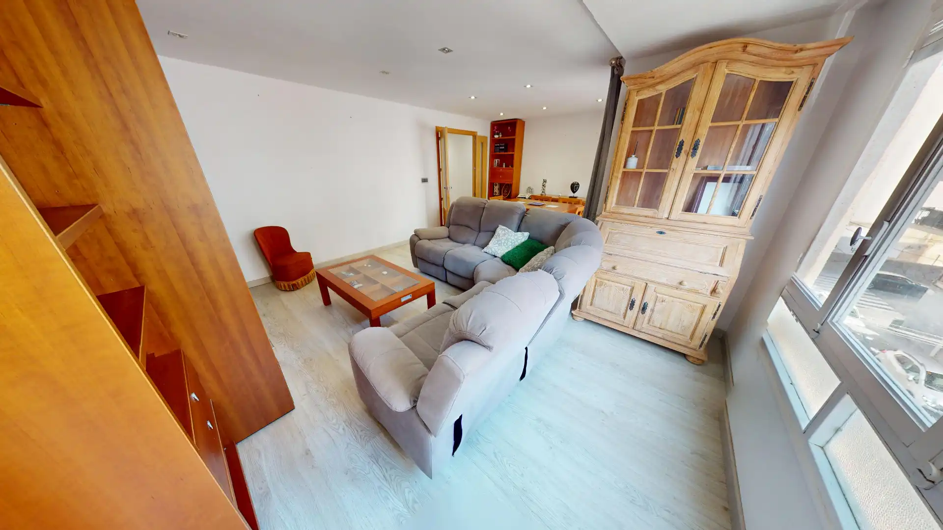 Sala de estar de Piso en venta en Elche / Elx con Amueblado