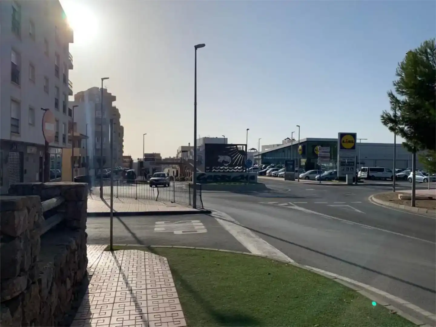 Vista exterior de Pis en venda en Garrucha amb Aire condicionat, Jardí privat i Piscina