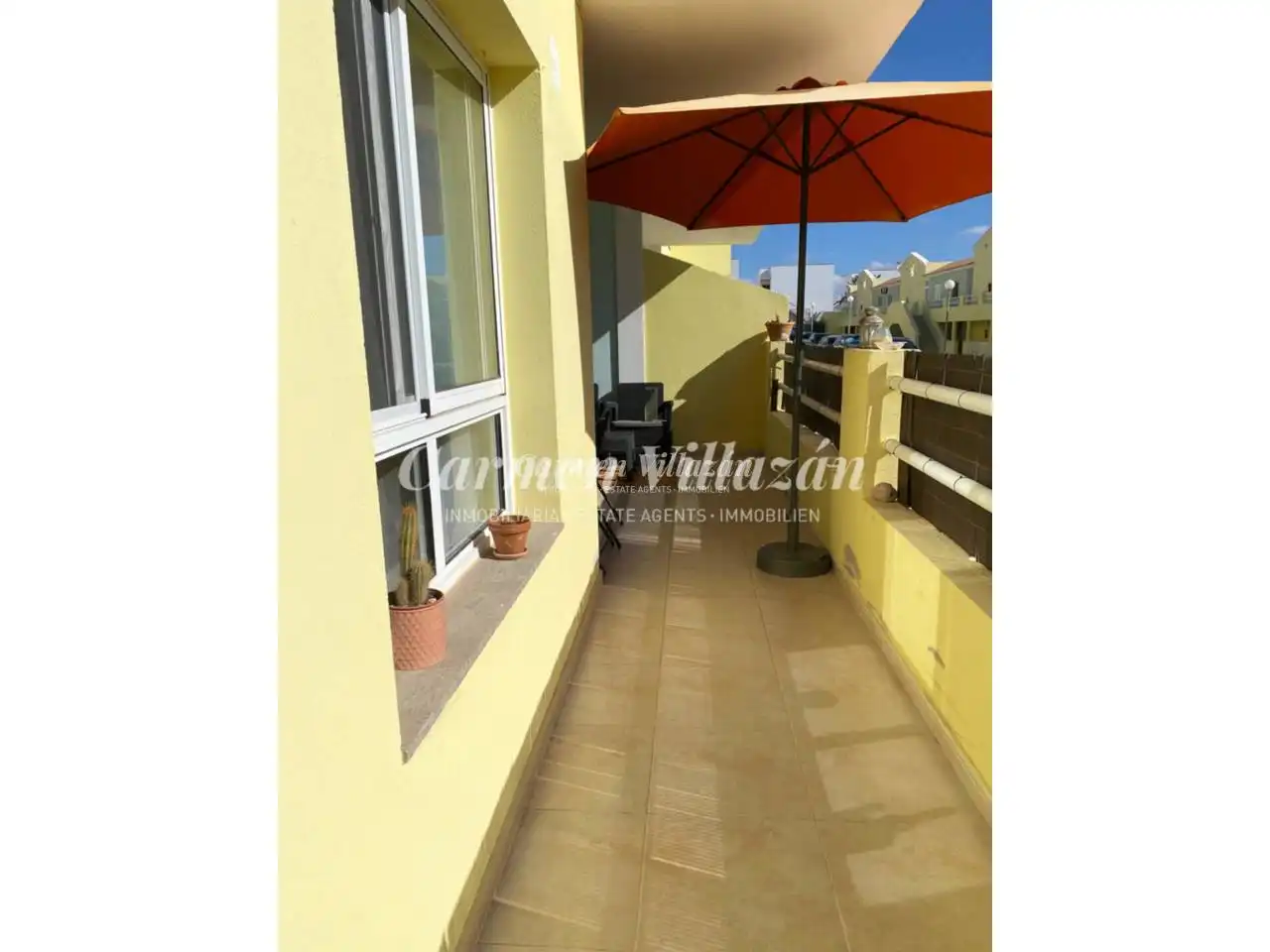 Terraza de Apartamento en venta en Pájara con Jardín privado, Terraza y Piscina comunitaria