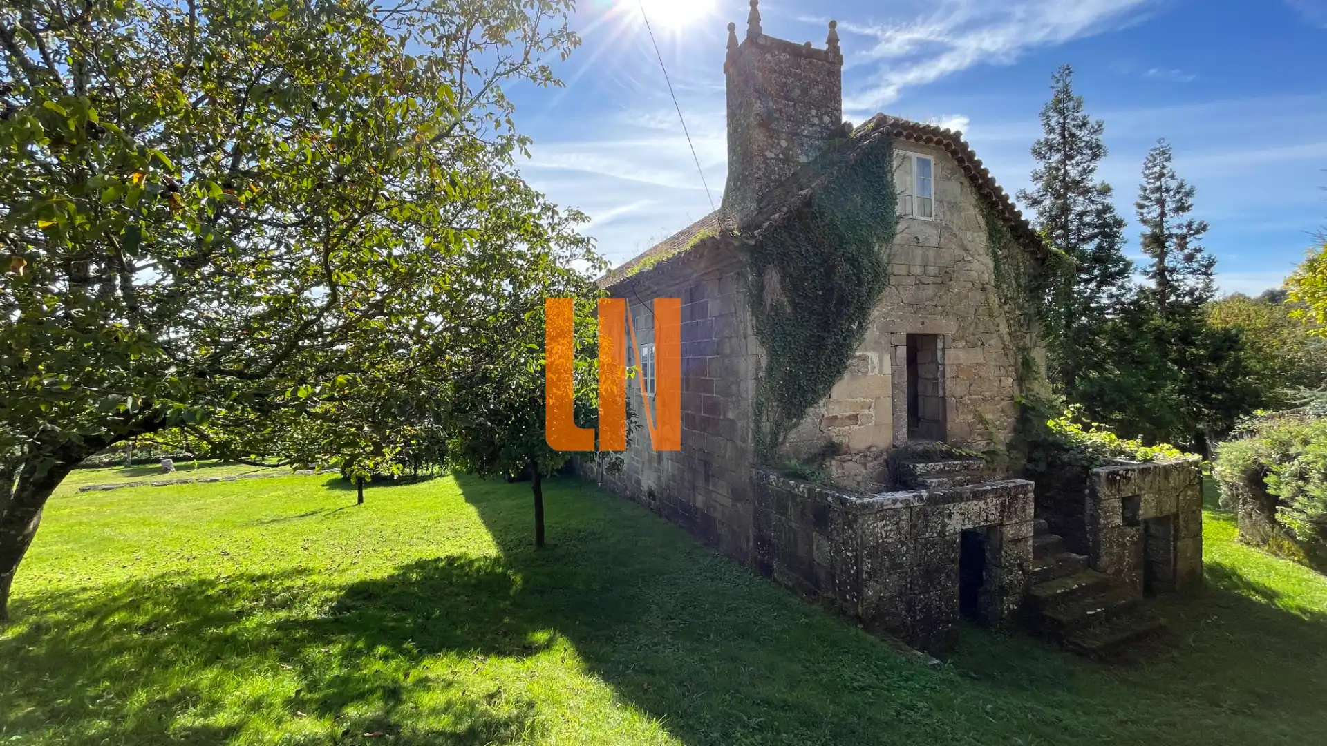 Exterior view of Country homes for sale in A Cañiza    with Private garden and Terrace