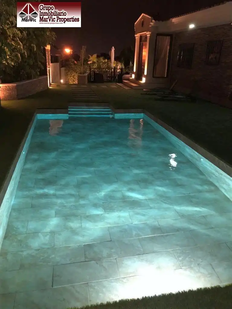 Piscina de Casa o xalet en venda en La Nucia amb Aire condicionat, Calefacció i Jardí privat