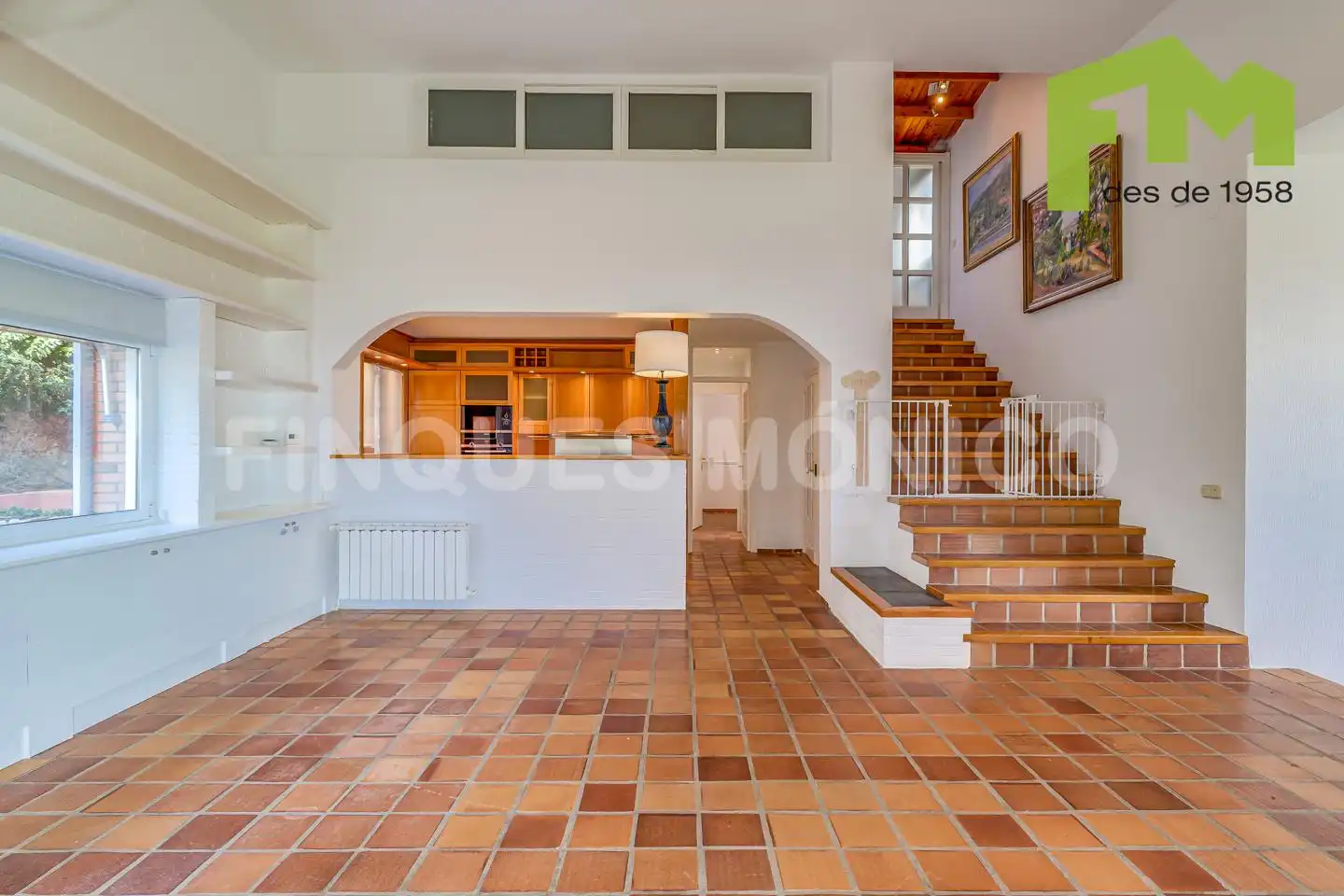 Cocina de Casa o chalet en venta en Teià con Aire acondicionado, Calefacción y Jardín privado