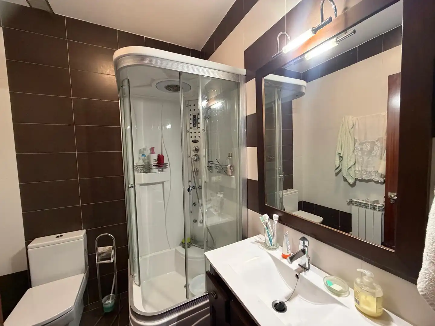 Baño de Casa o chalet en venta en Casar de Cáceres con Aire acondicionado, Calefacción y Terraza