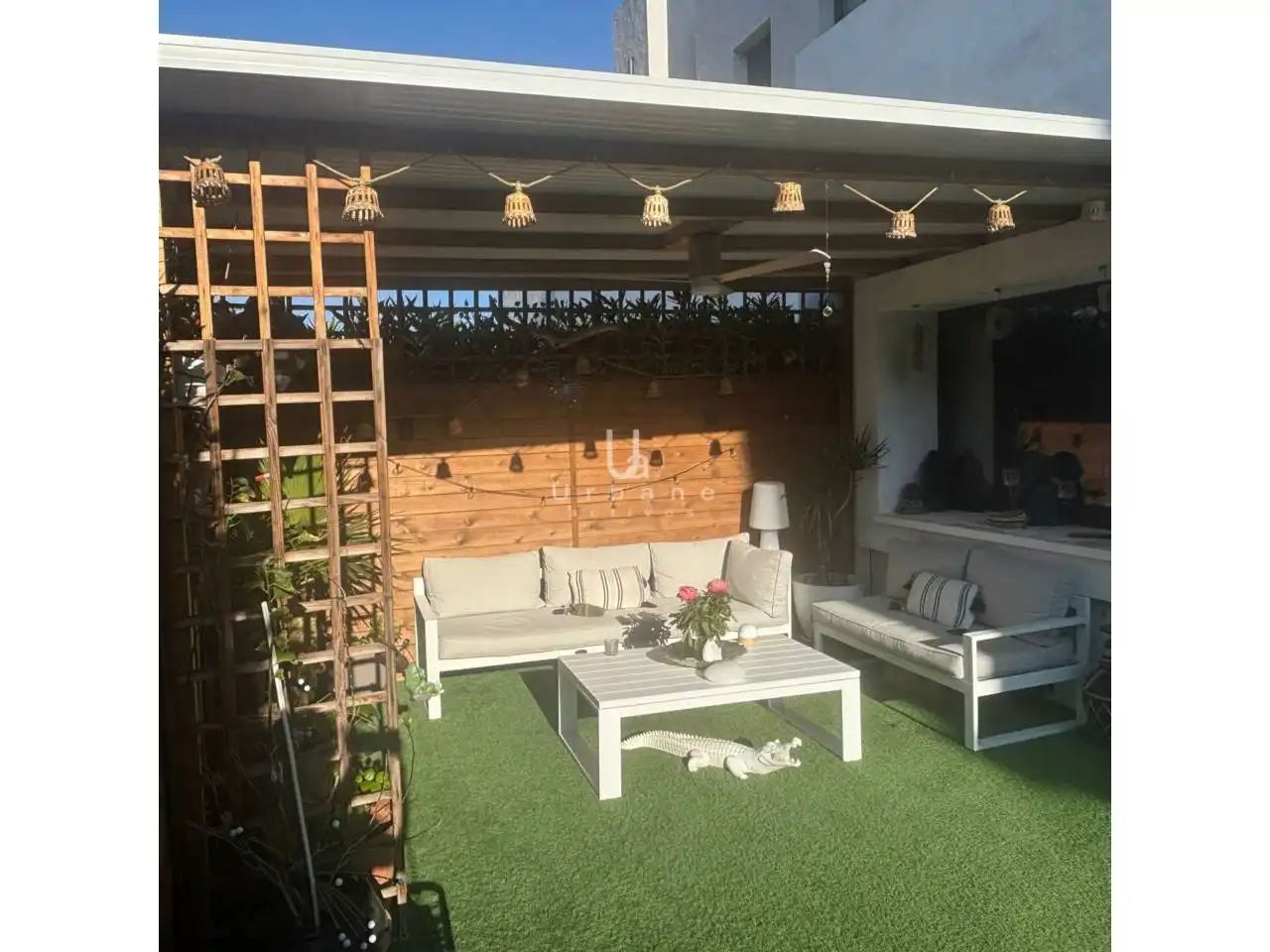 Terrasse von Wohnung zum Verkauf in Murcia mit Klimaanlage, Heizung und Privatgarten