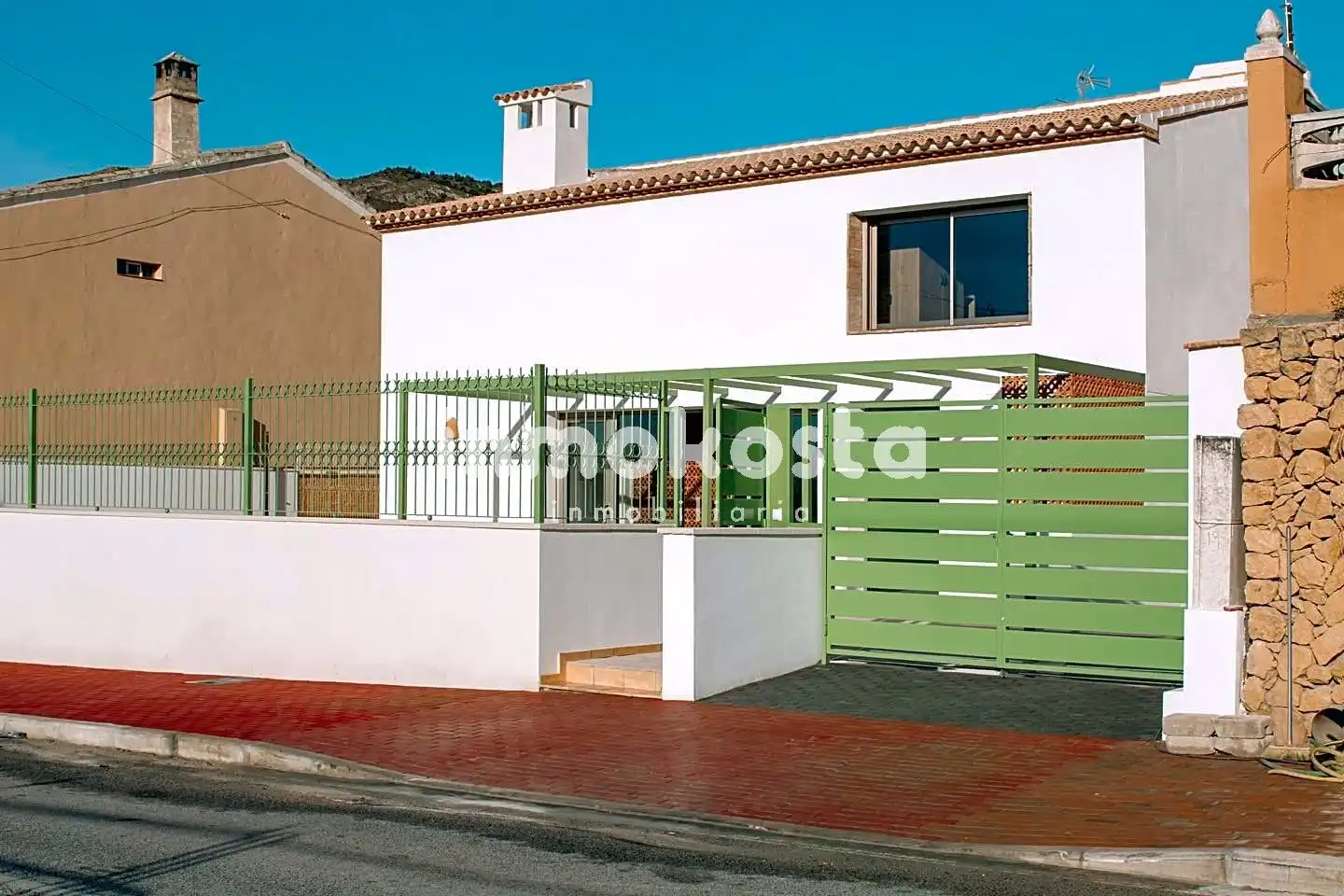 Vista exterior de Casa o chalet en venta en Orxeta con Terraza y Piscina