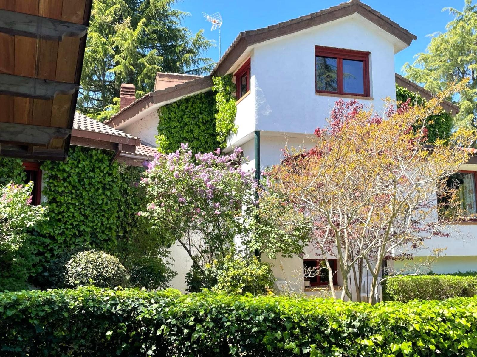 Garden of House or chalet for sale in Torrelodones  with Heating, Parquet flooring and Swimming Pool