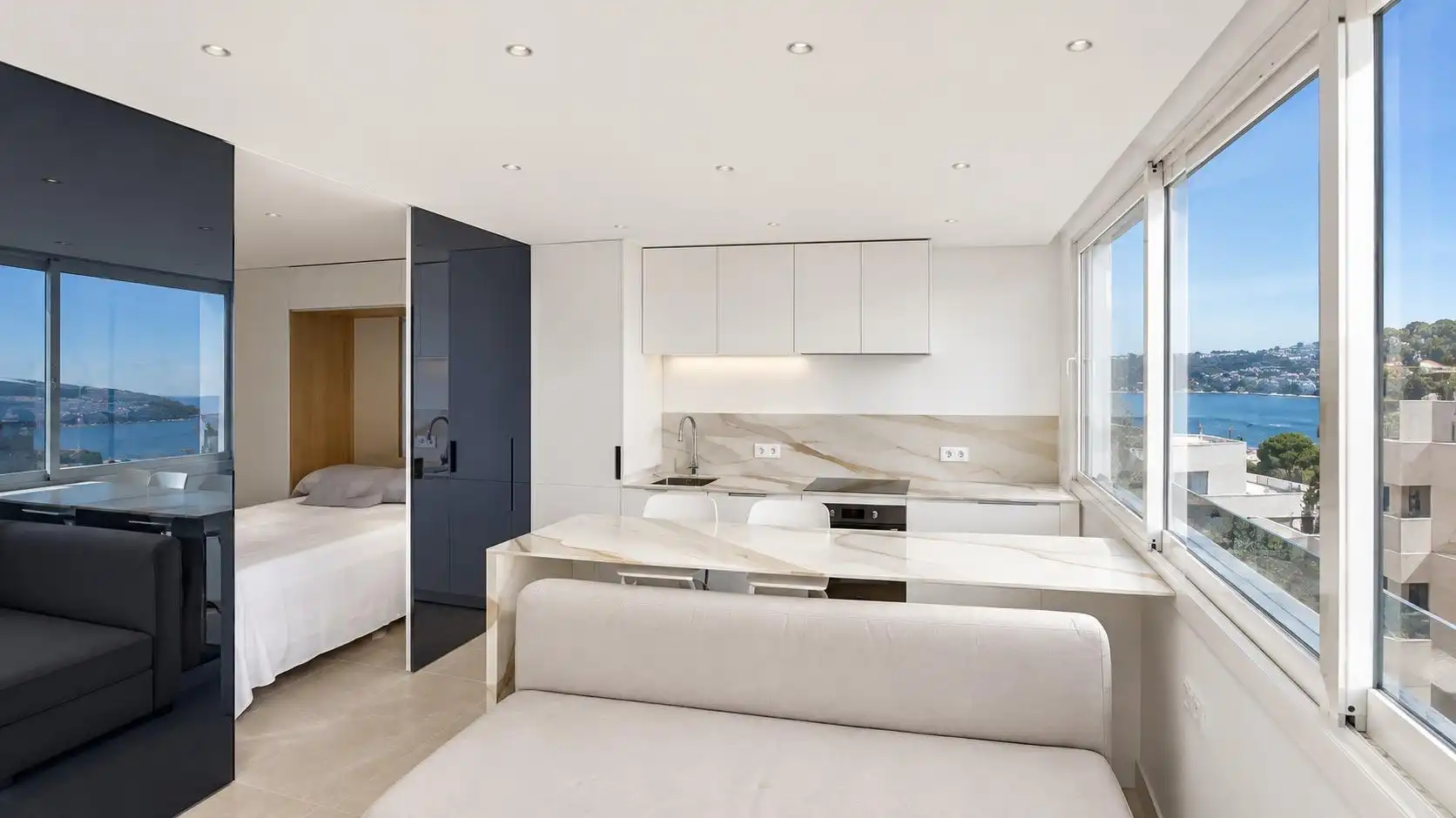 Wohnzimmer von Loft zum Verkauf in  Palma de Mallorca mit Klimaanlage