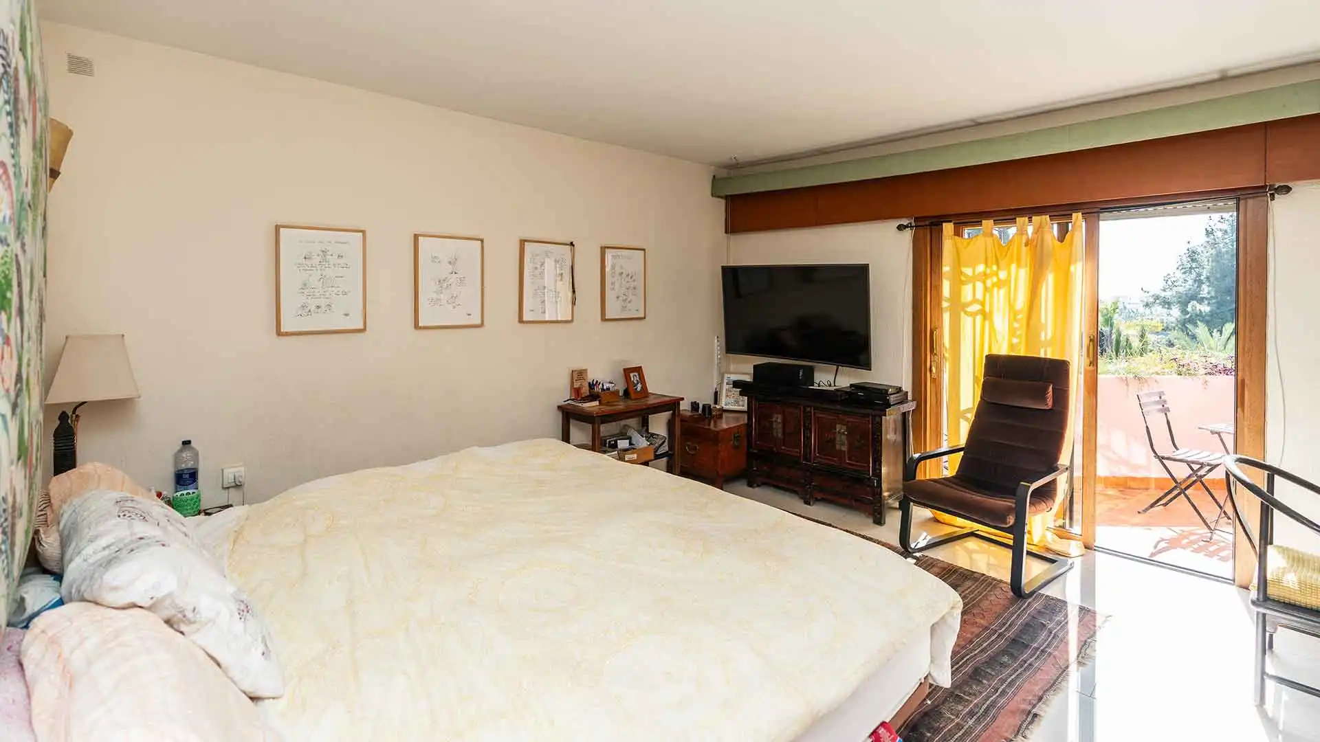 Bedroom of Houses for sale in Marbella  with Air Conditioner, Private garden and Terrace
