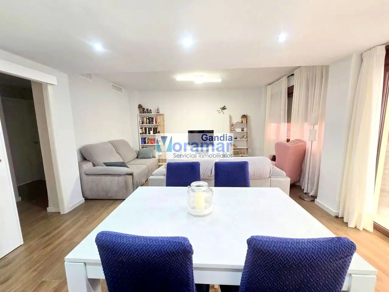 Apartamento de alquiler en Gandia con Aire acondicionado, Terraza y Amueblado