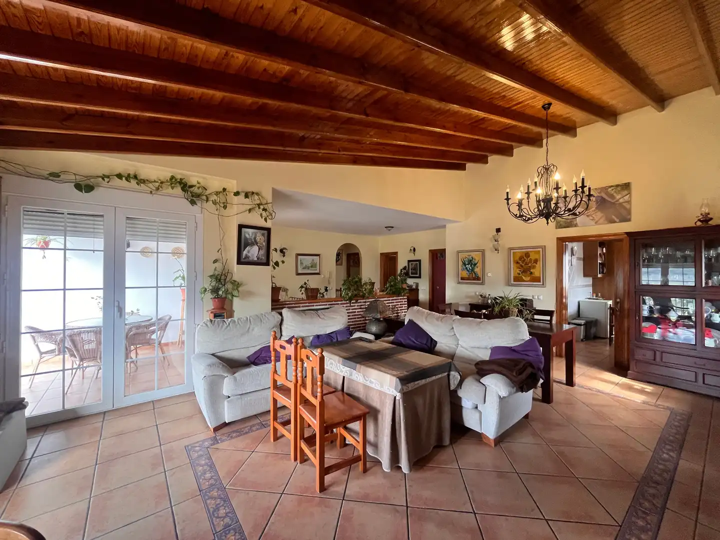 Sala d'estar de Casa o xalet en venda en Laujar de Andarax