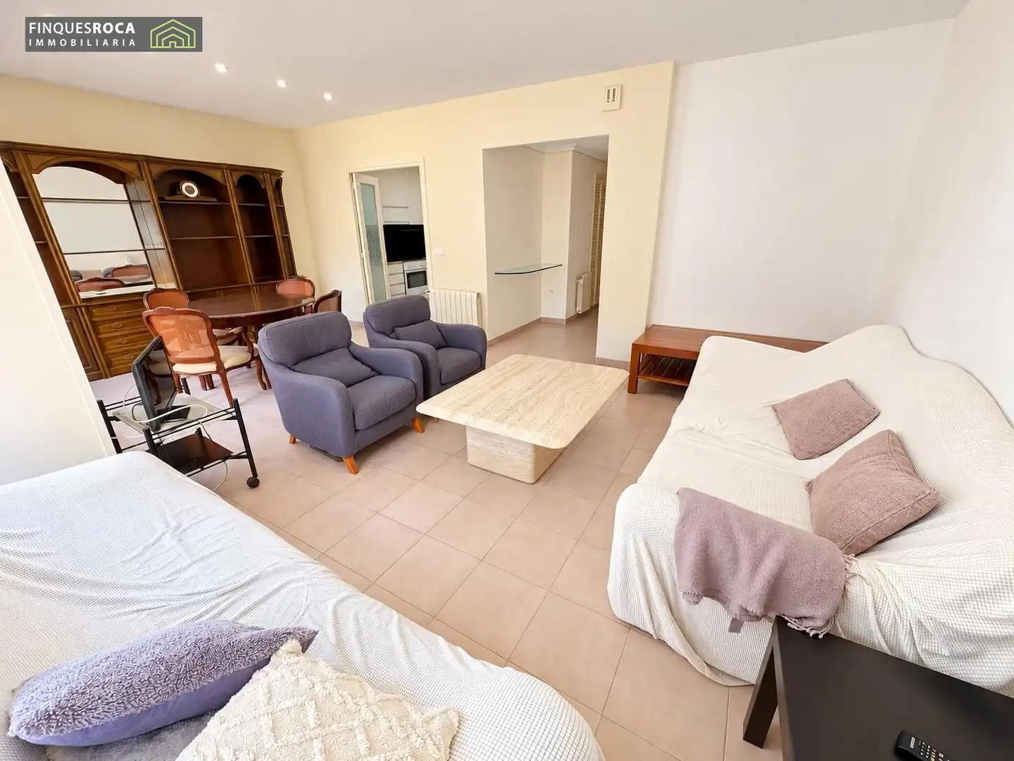 Sala d'estar de Casa o xalet en venda en Centre 