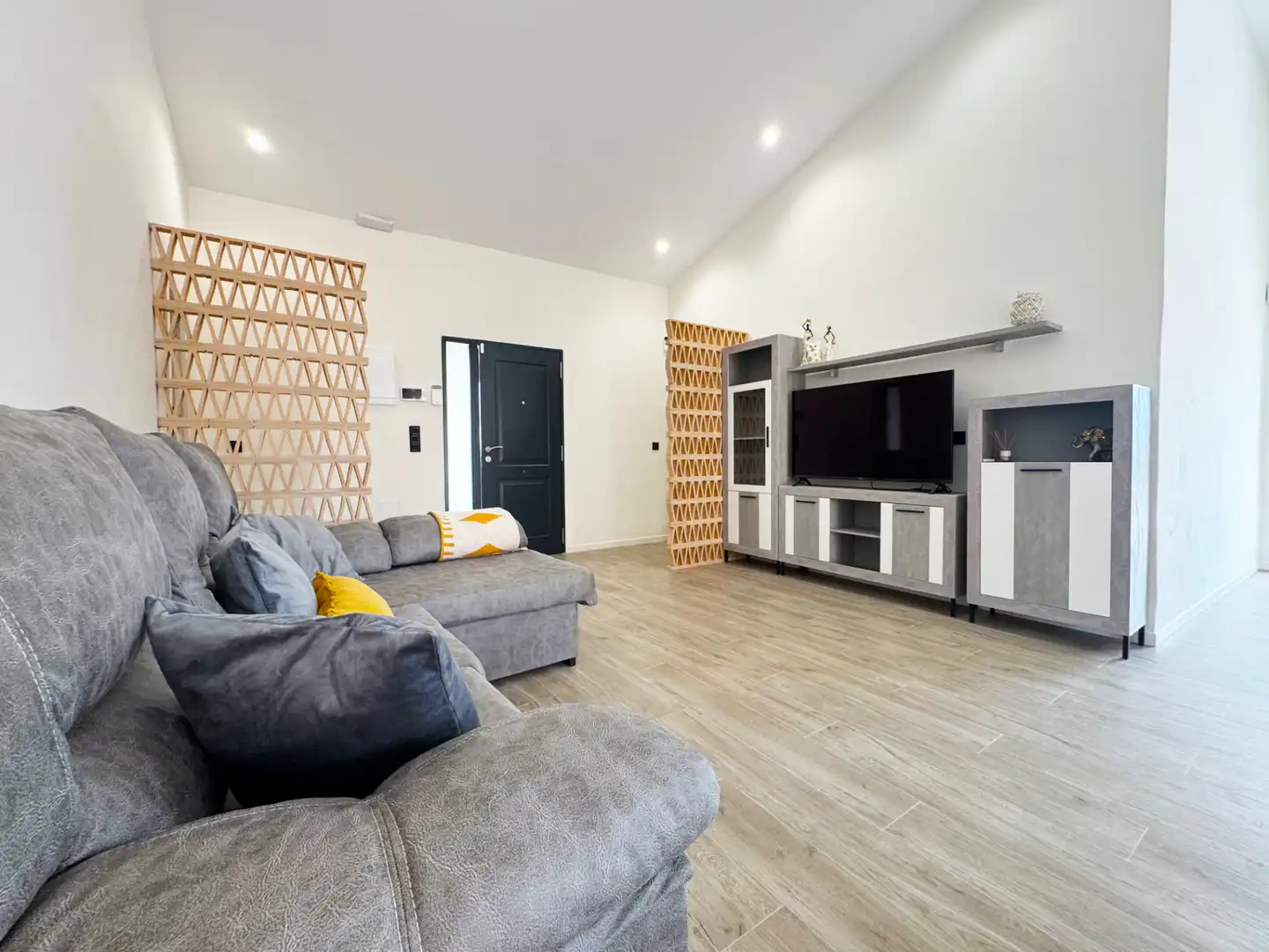 Sala de estar de Finca rústica en venta en San Javier con Aire acondicionado, Calefacción y Jardín privado