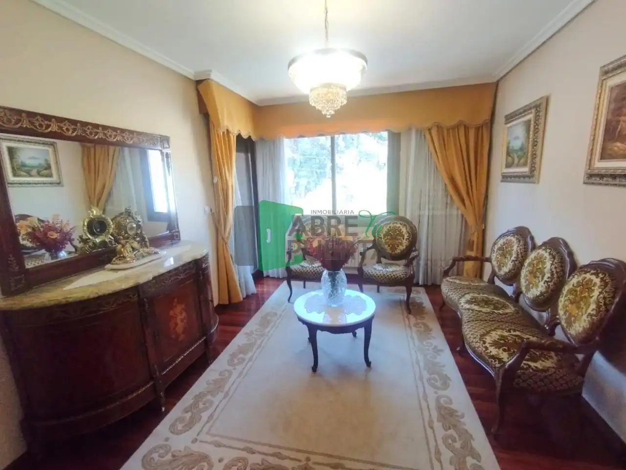 Living room of Houses for sale in Ourense Capital   with Heating, Private garden and Terrace