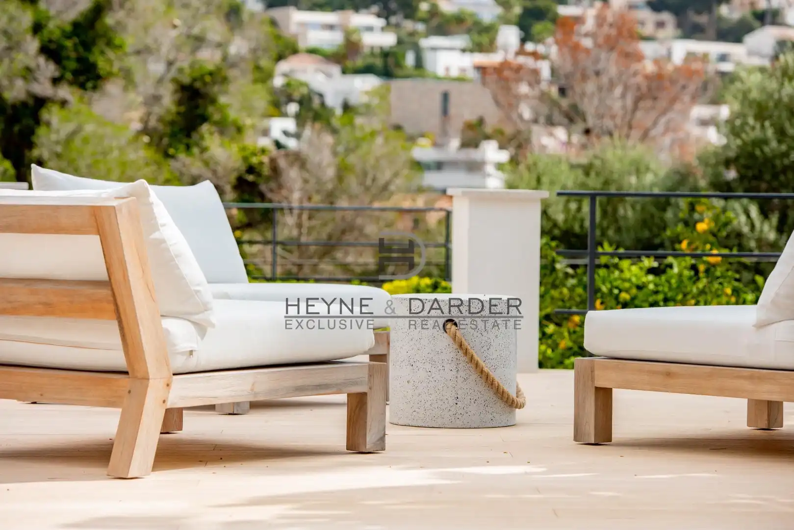 Terraza de Casa o chalet en venta en Calvià con Aire acondicionado, Jardín privado y Piscina