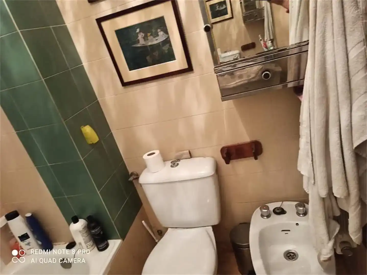 Bany de Casa o xalet per a compartir en Las Rozas de Madrid amb Aire condicionat, Jardí privat i Parquet