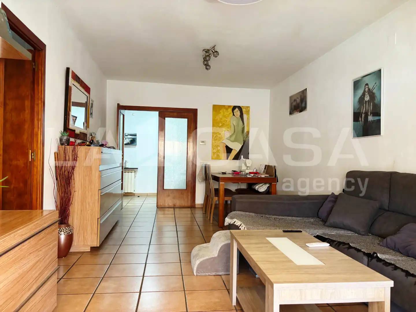 Living room of Flat for sale in La Roca del Vallès  with Heating and Balcony