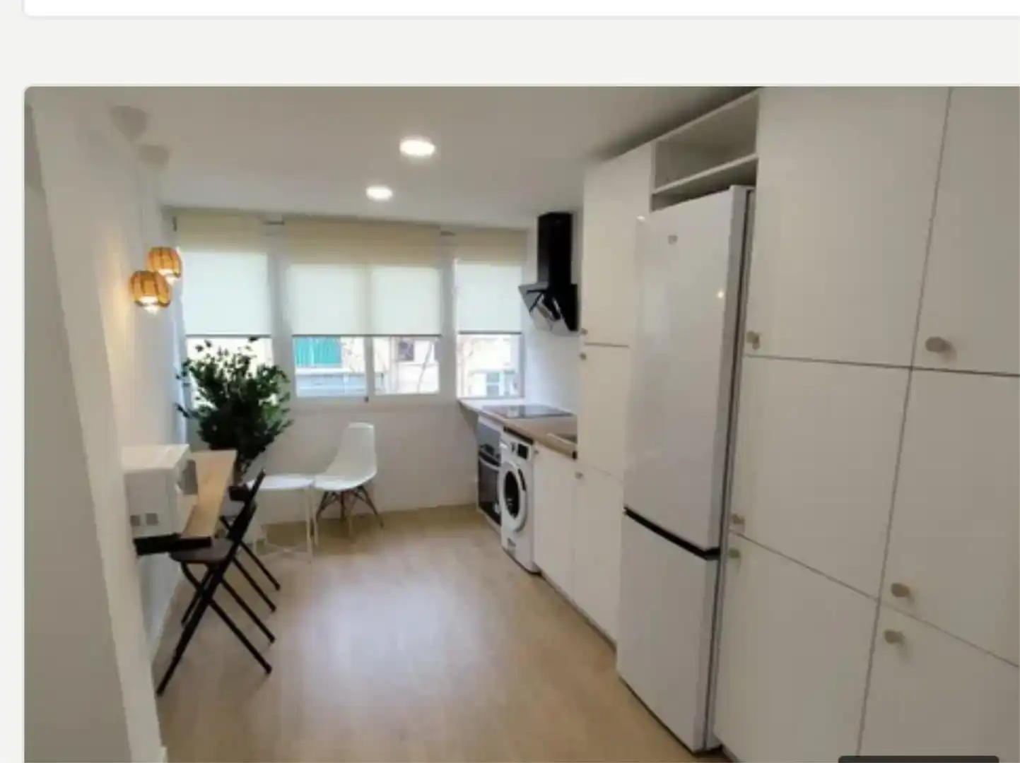 Küche von Wohnung zur Miete in  Madrid Capital