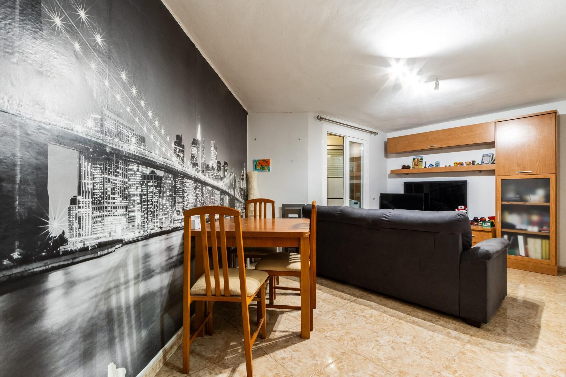 Sala de estar de Piso en venta en Sabadell con Calefacción