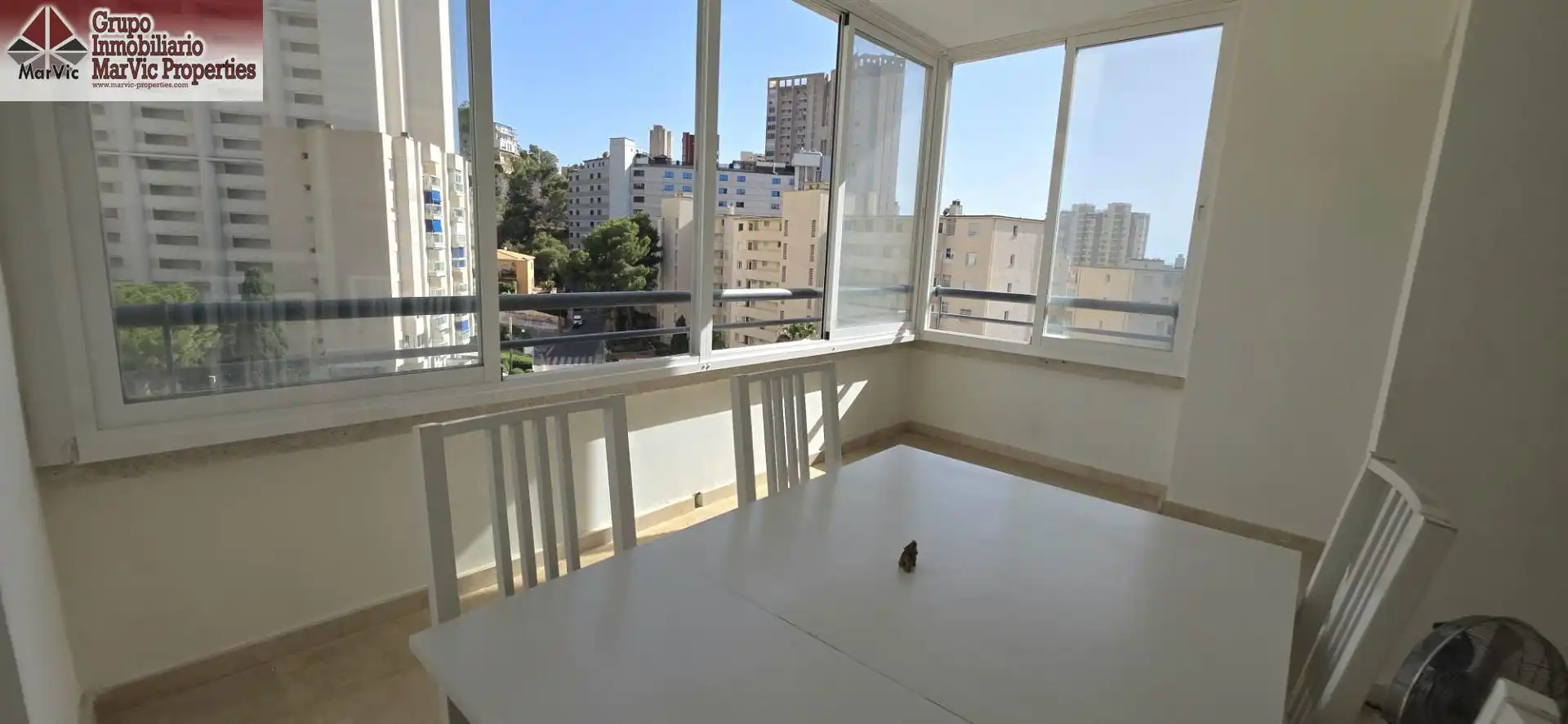 Bedroom of Flat for sale in Benidorm  with Furnished and Community pool