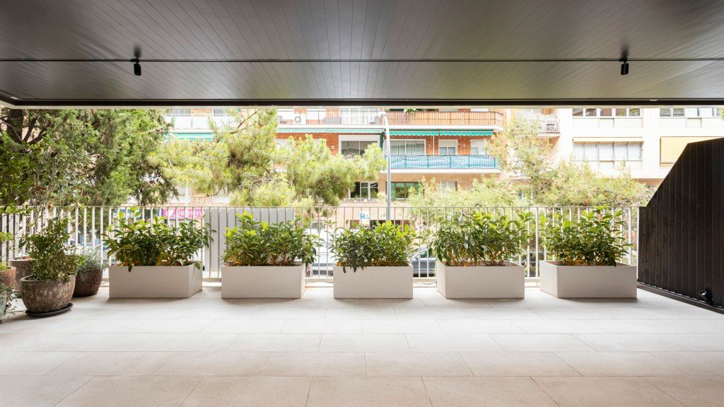 Terrace of Apartment for sale in  Barcelona Capital  with Air Conditioner, Heating and Parquet flooring
